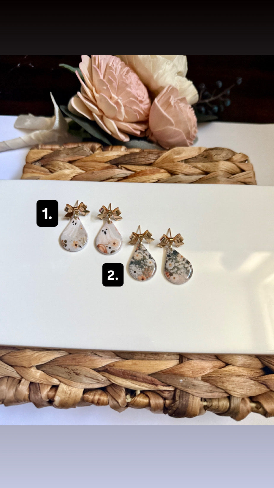 Dainty Halloween Dangle