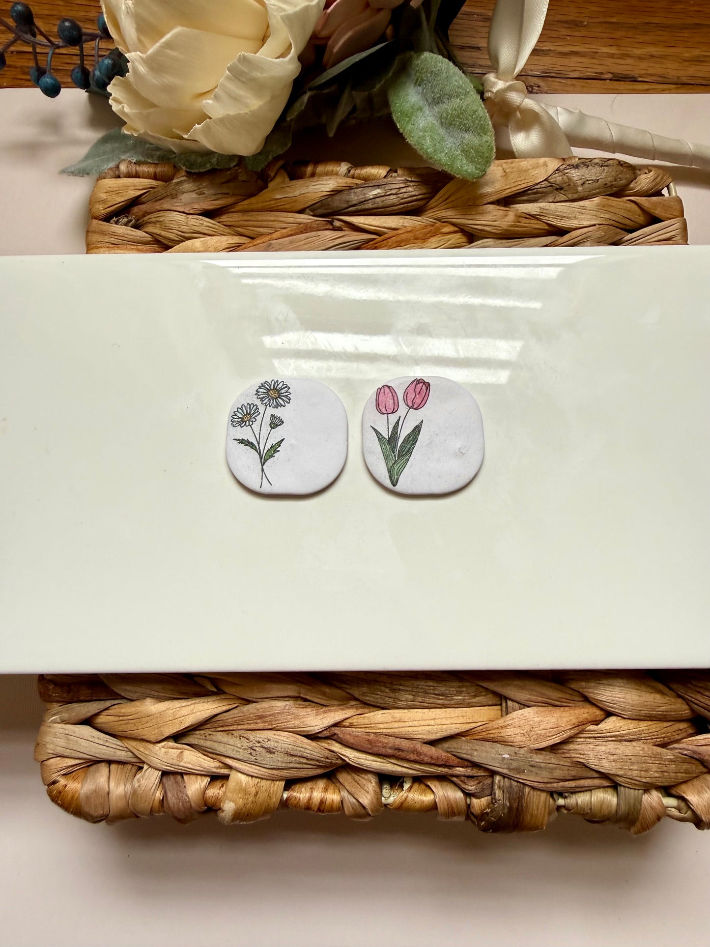 April Birth Flower Magnet