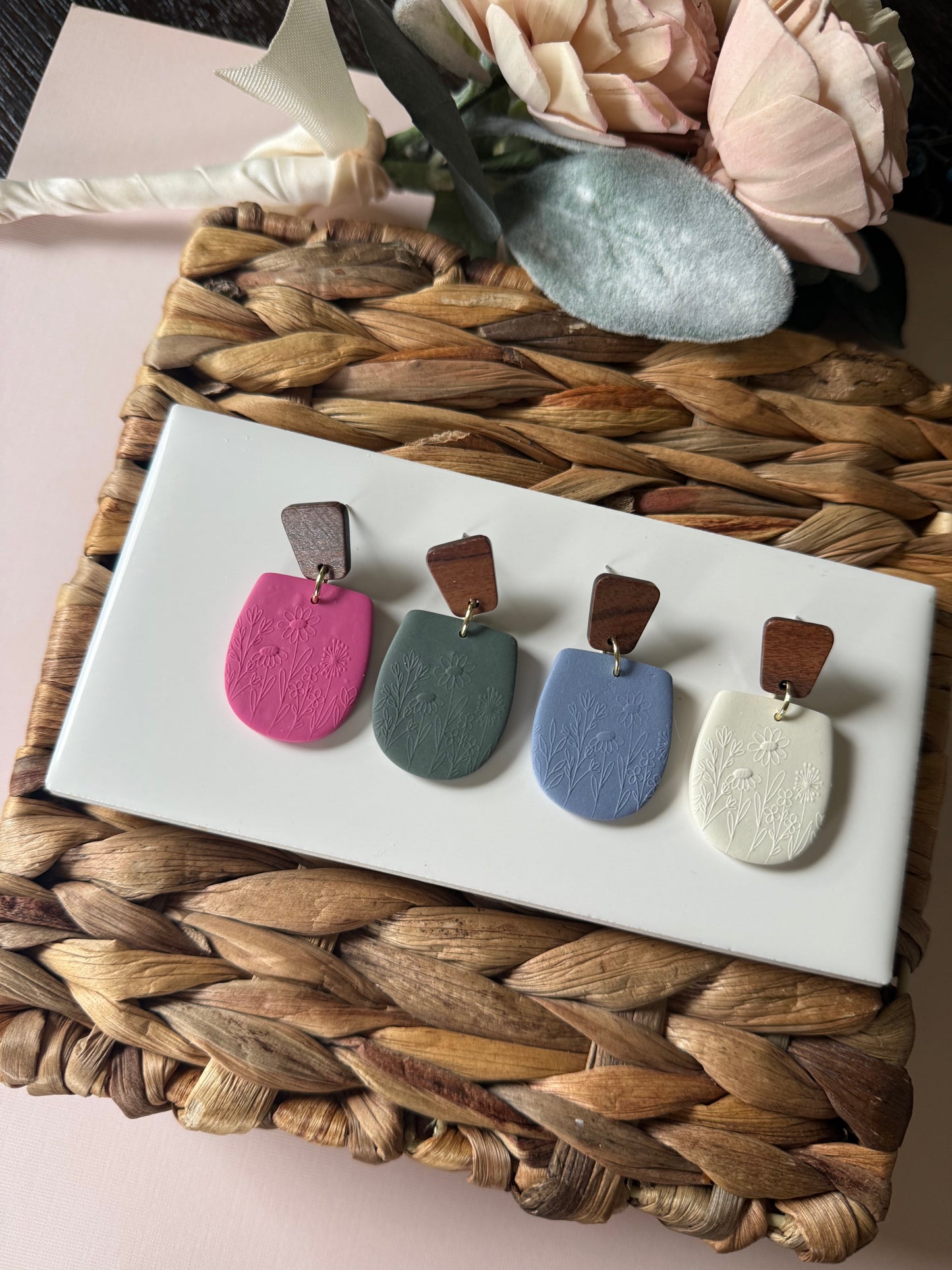 Boho Floral Dangle