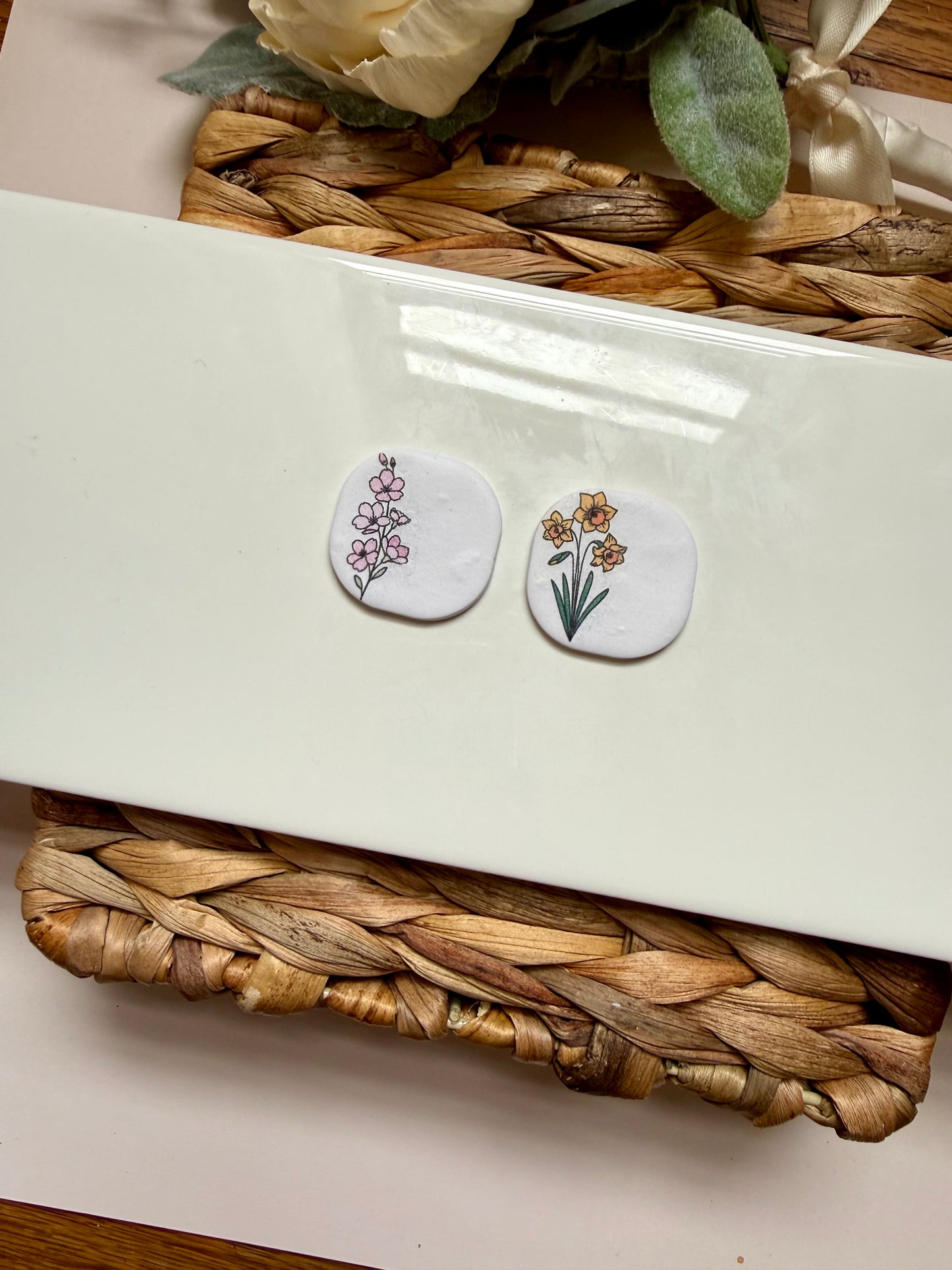 March Birth Flower Magnet