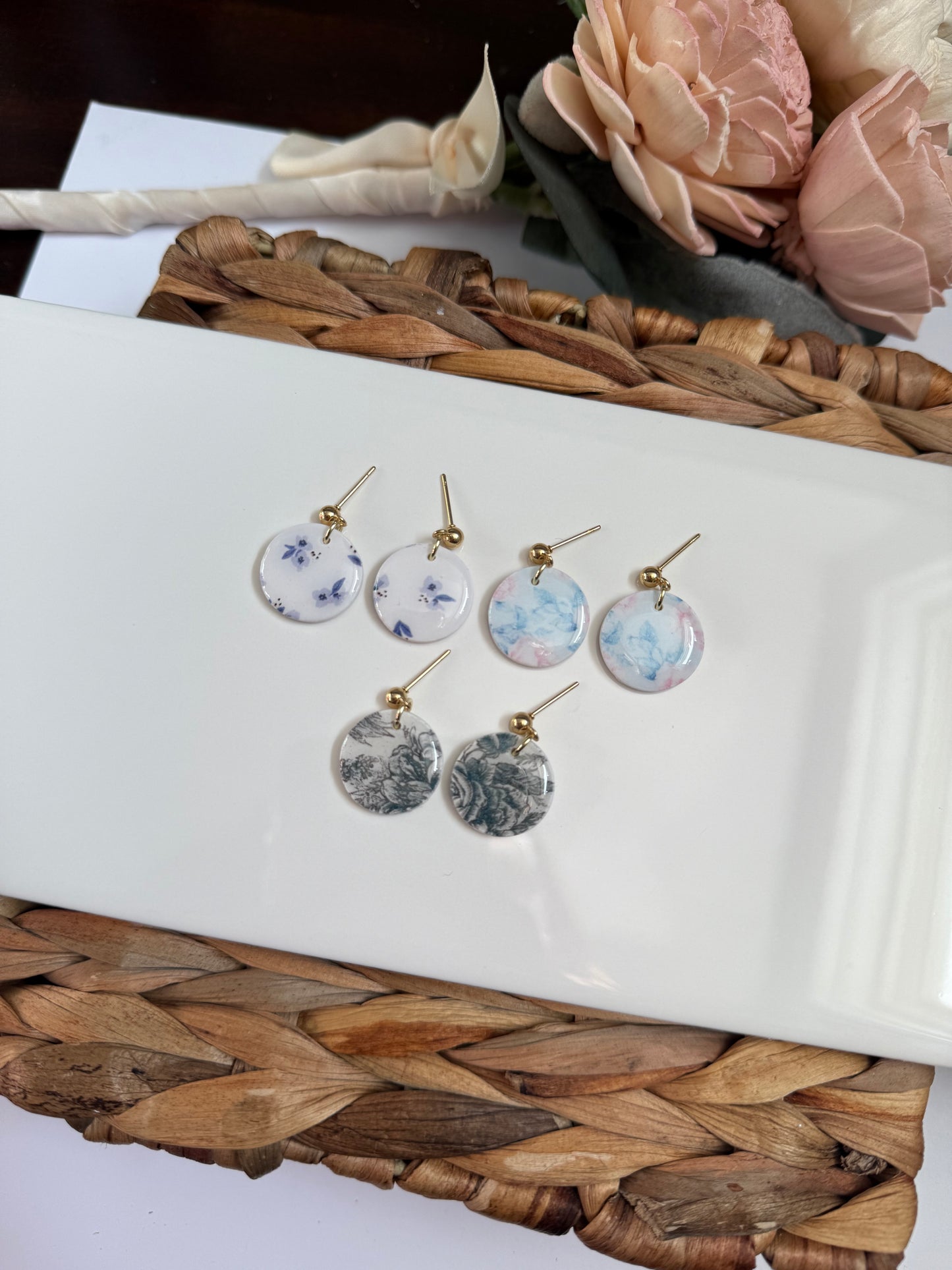 Dainty Floral Dangle