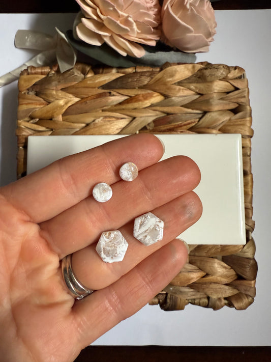 Signature Marble Stud Pack