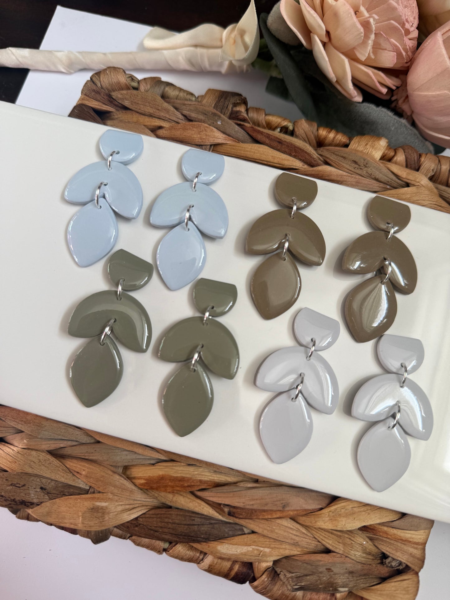 Statement Petal Dangle