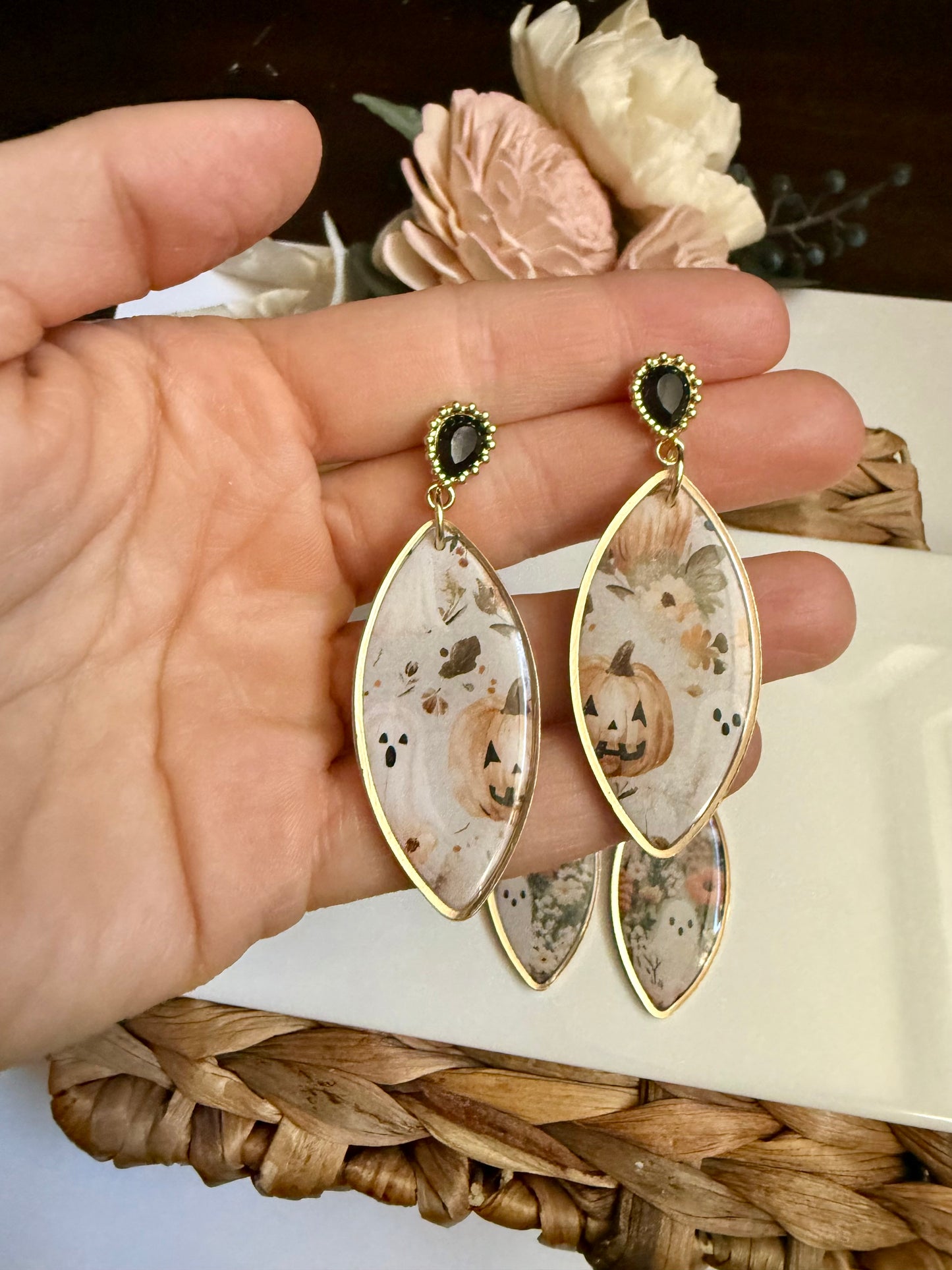 Statement Halloween Dangle