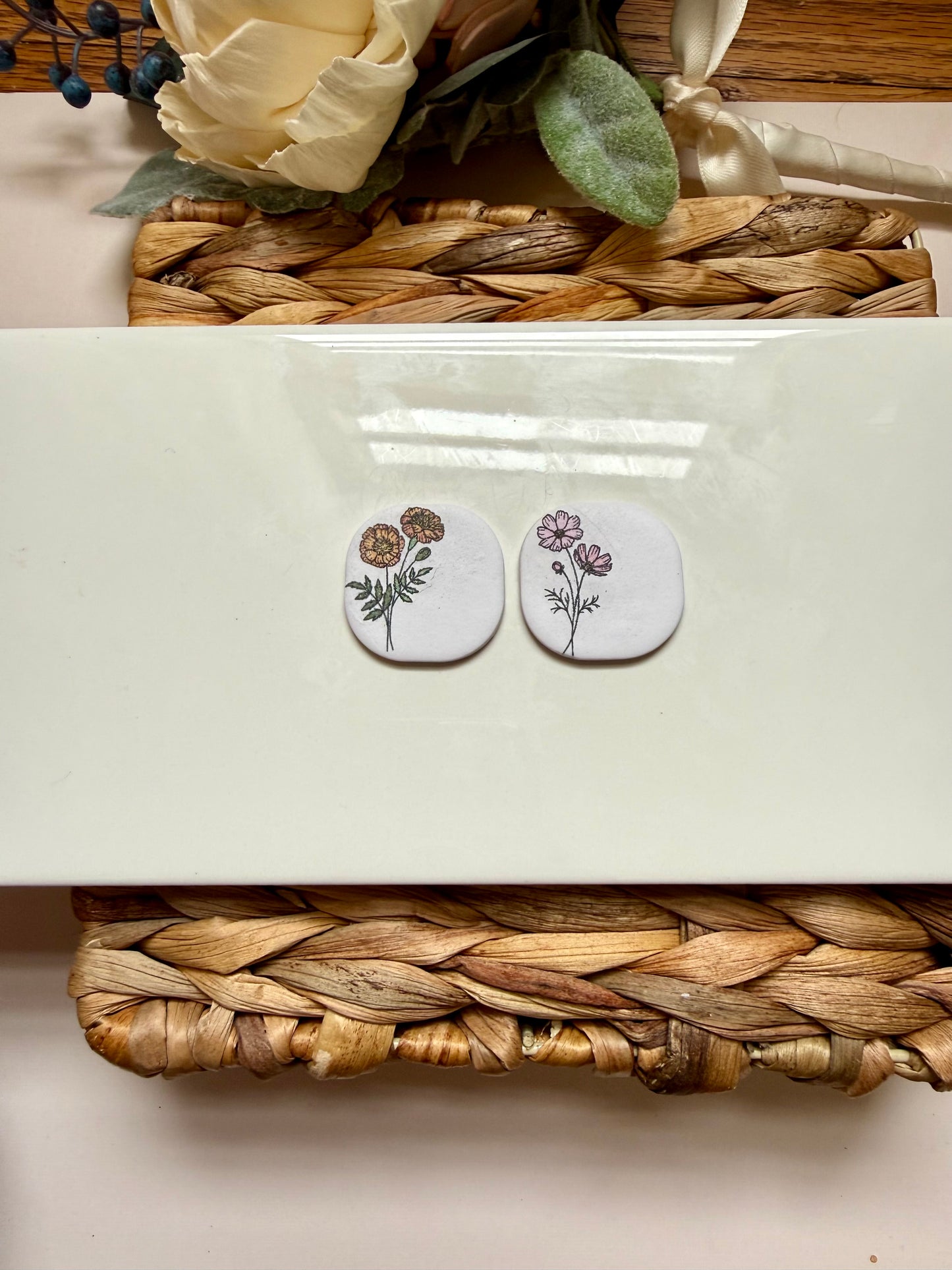 October Birth Flower Magnet