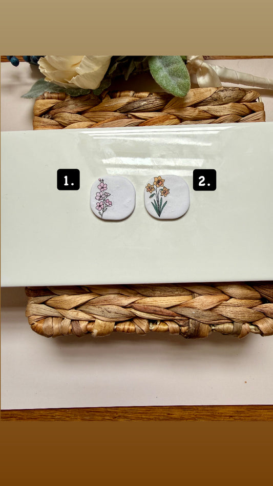 March Birth Flower Magnet