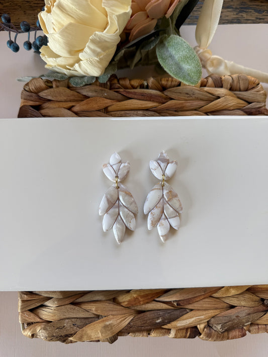 Statement Marble Dangle