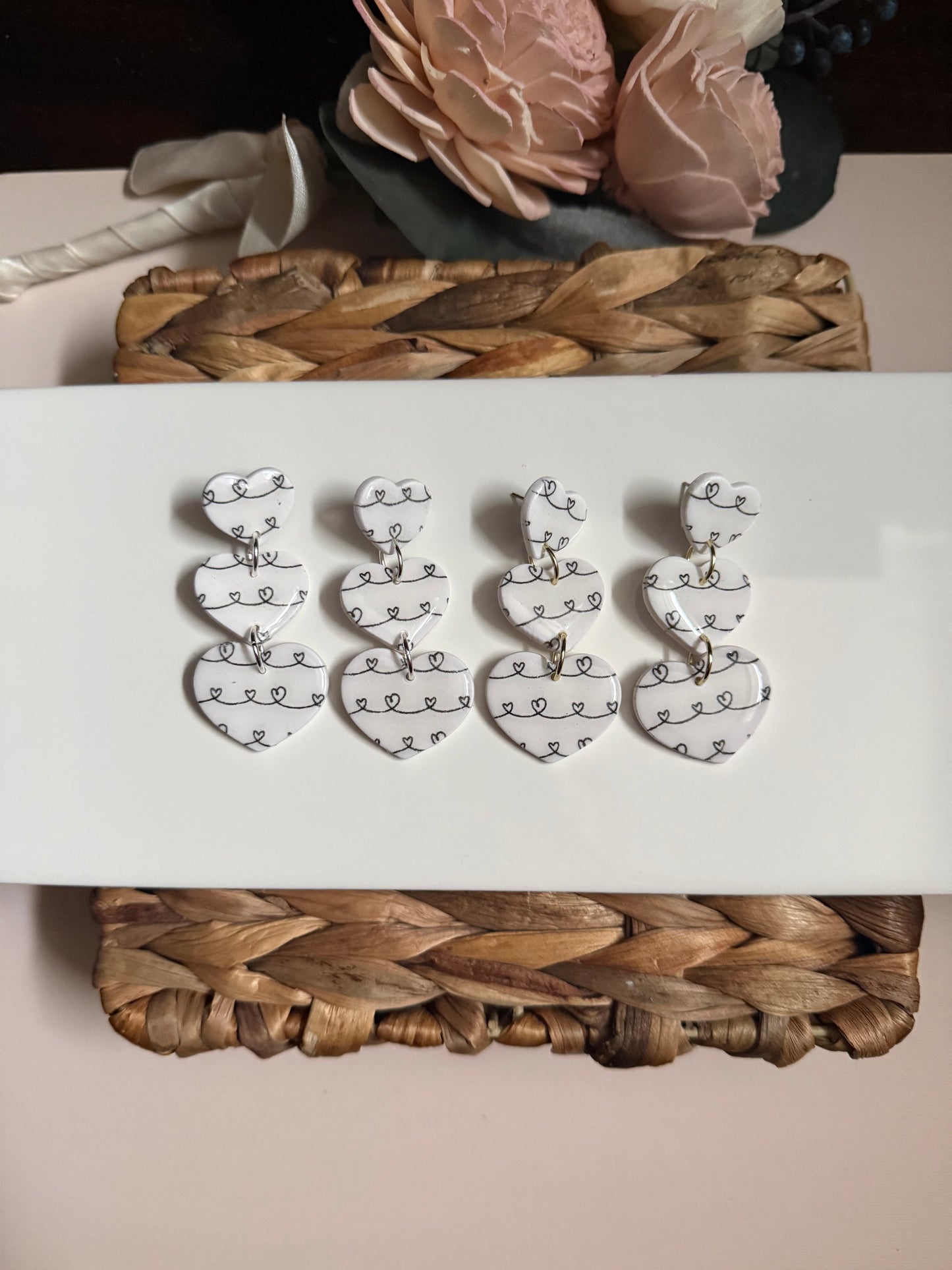 Tiered Heart Dangle