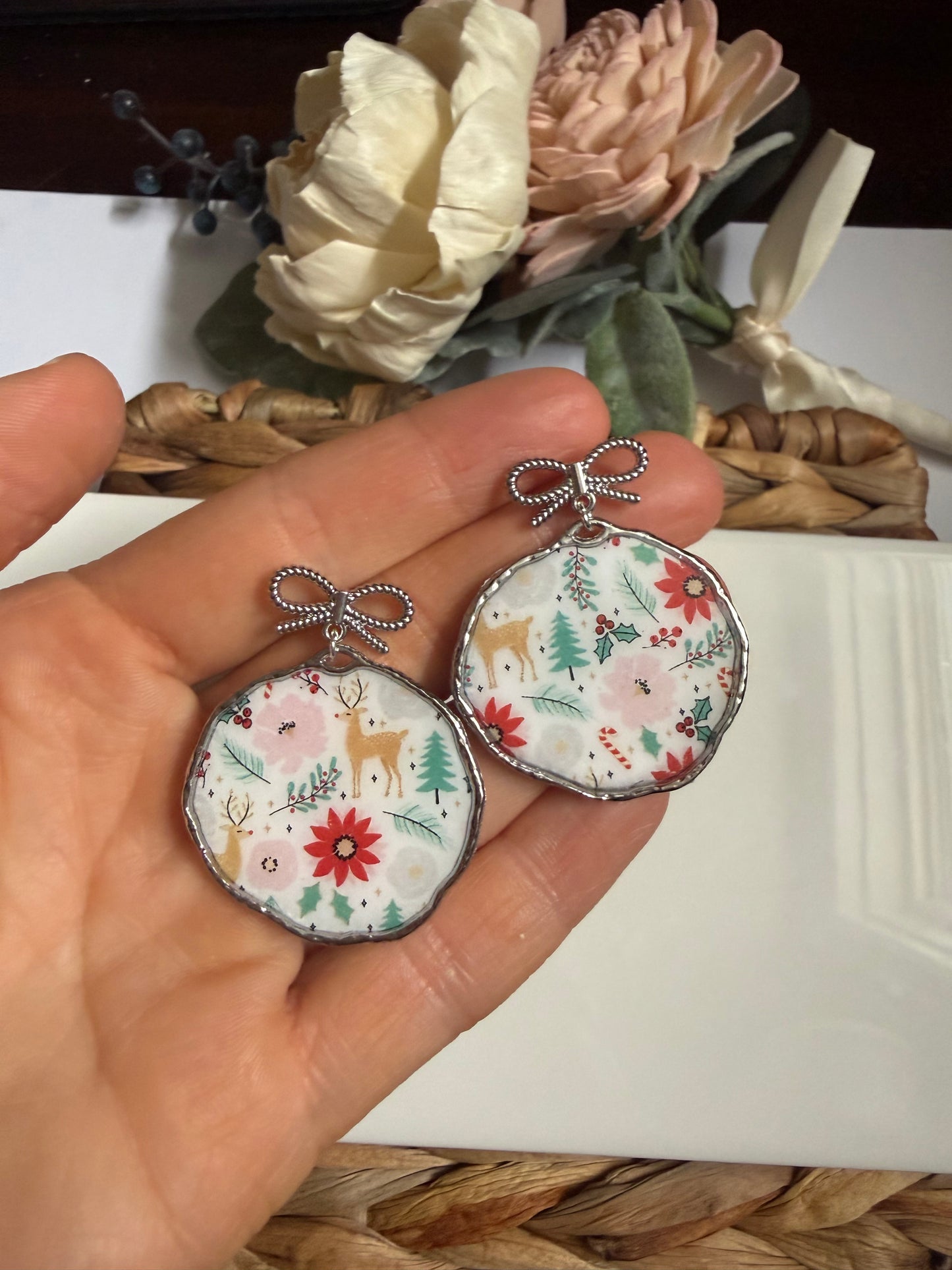 Statement Christmas Dangle