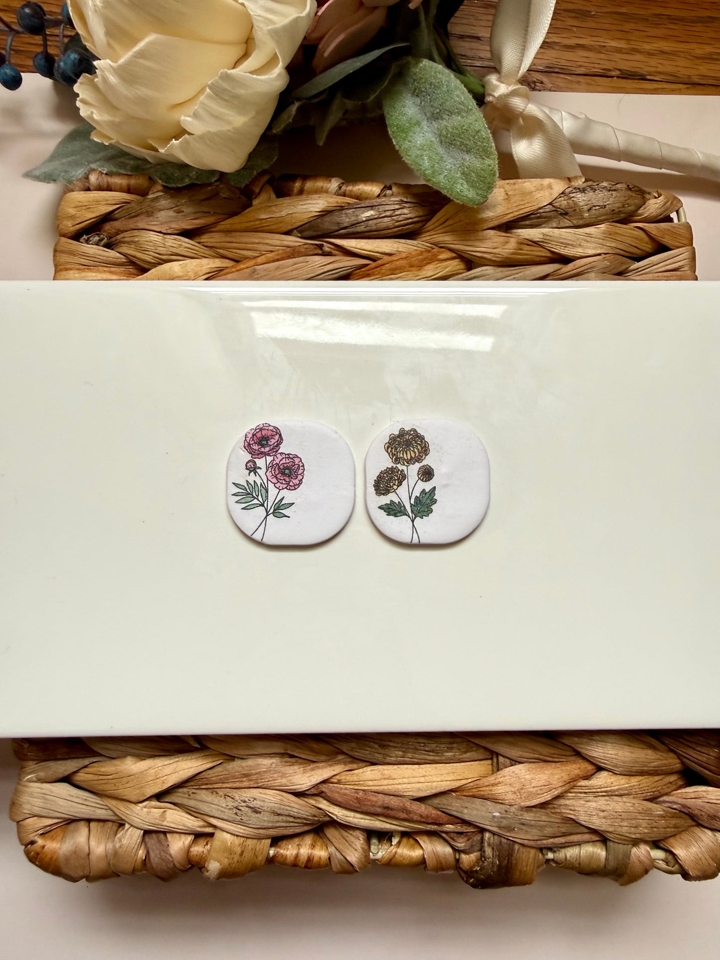 November Birth Flower Magnet