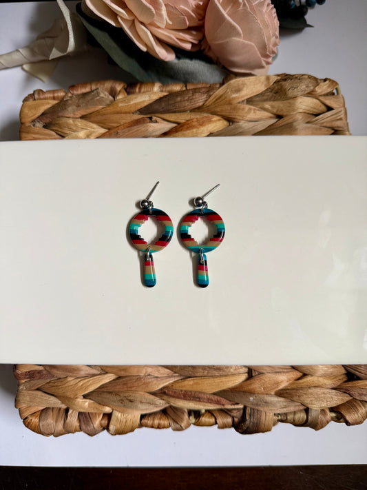 17 Serape Dangle