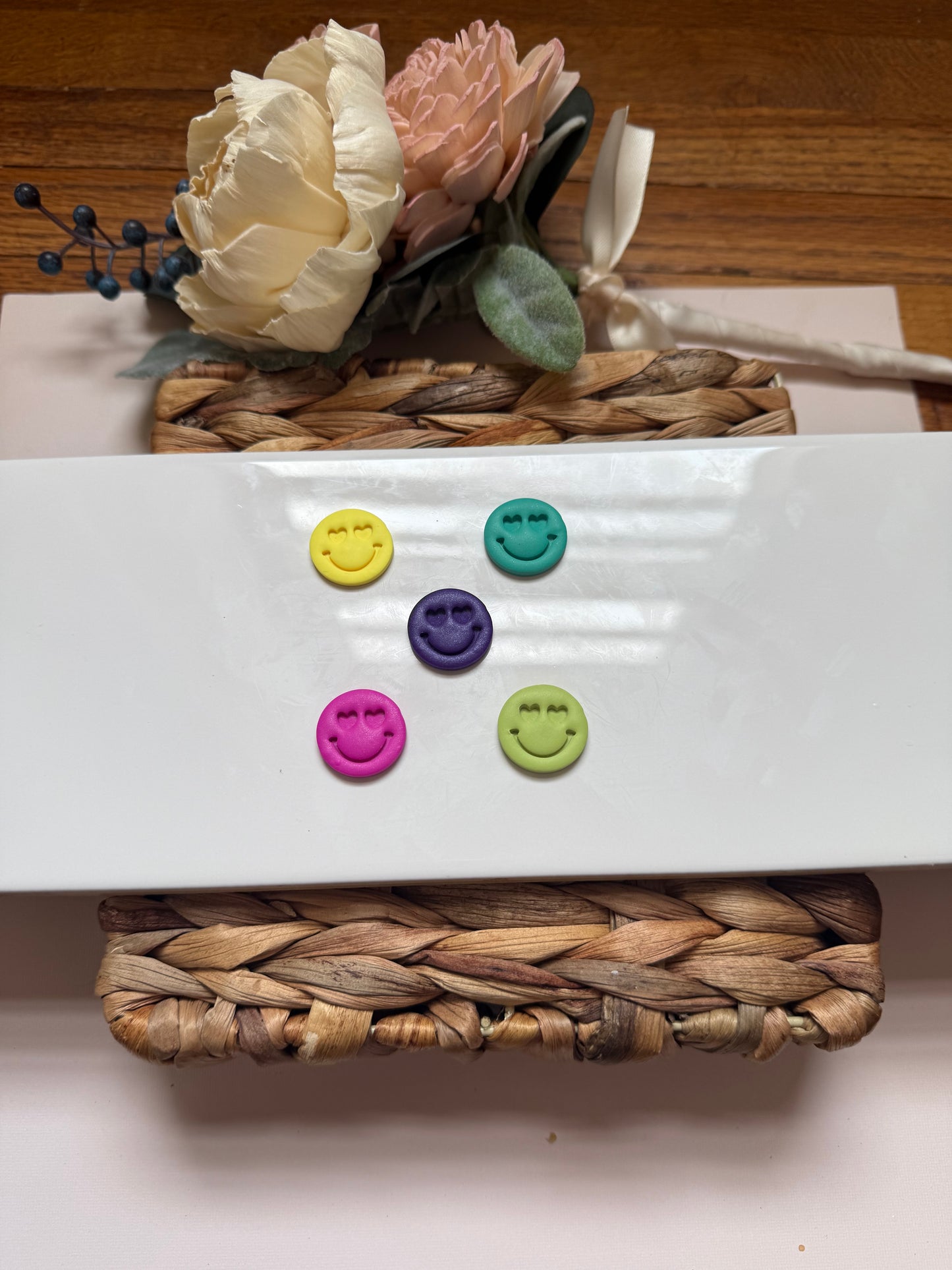 Heart Smiley Magnets