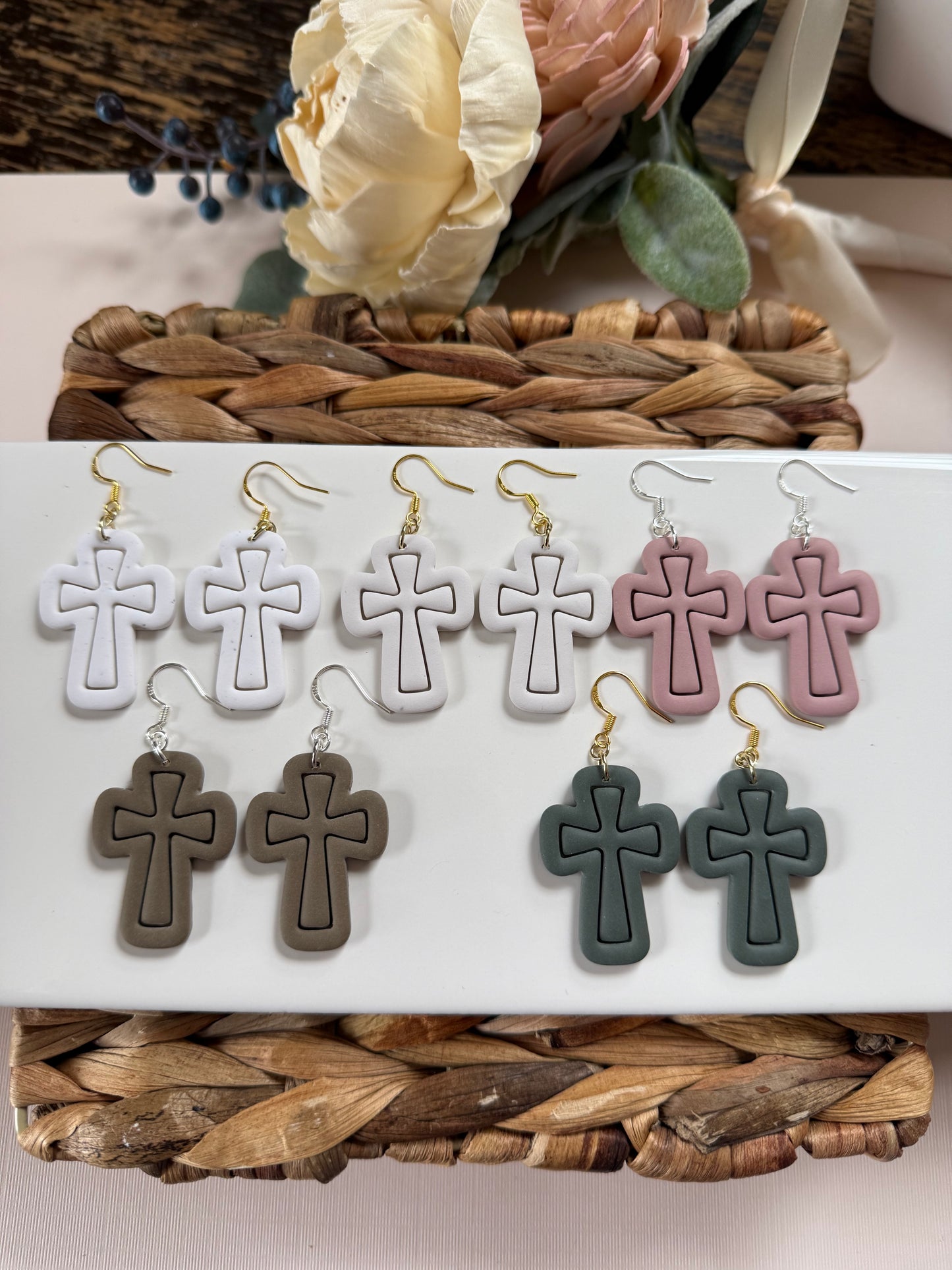 Boho Cross Dangle