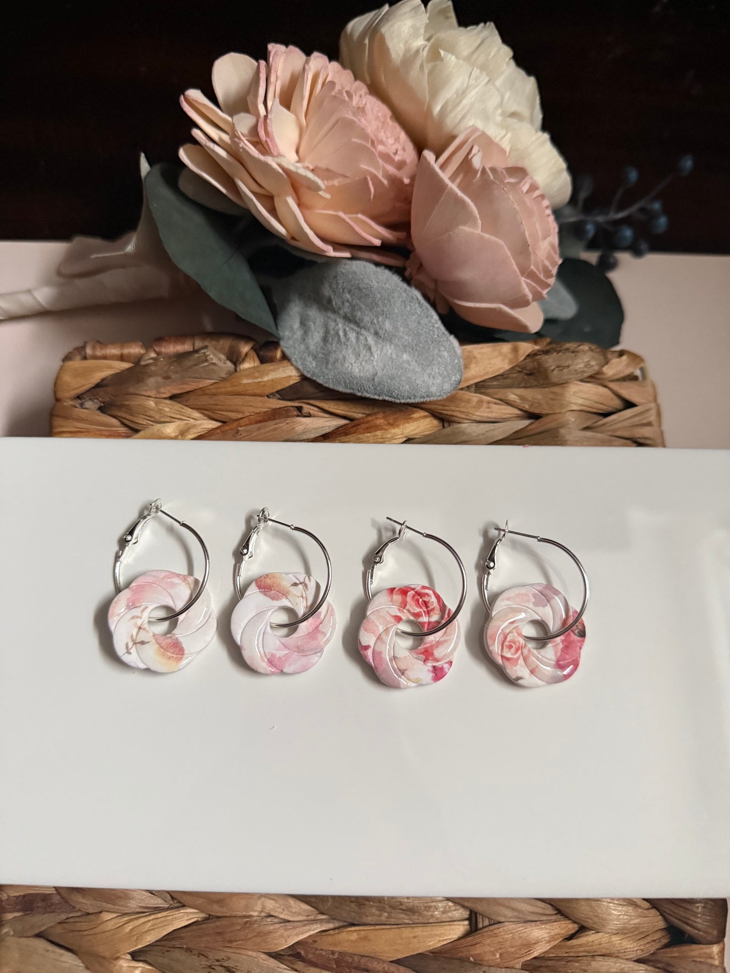 Floral Hoops