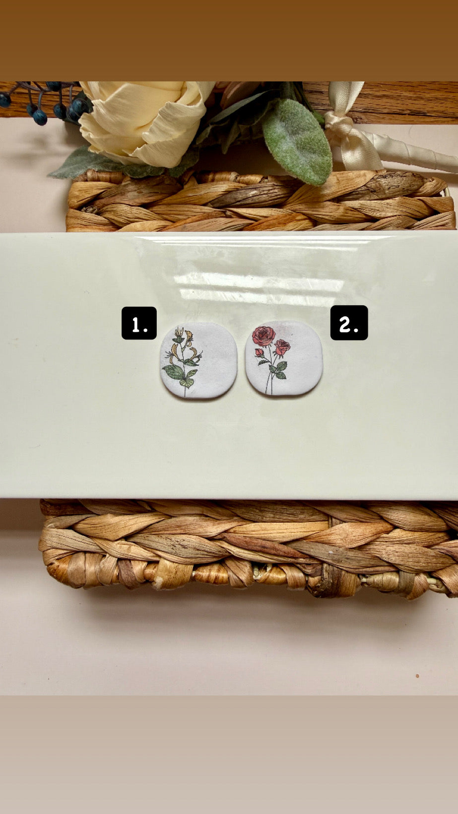 June Birth Flower Magnet