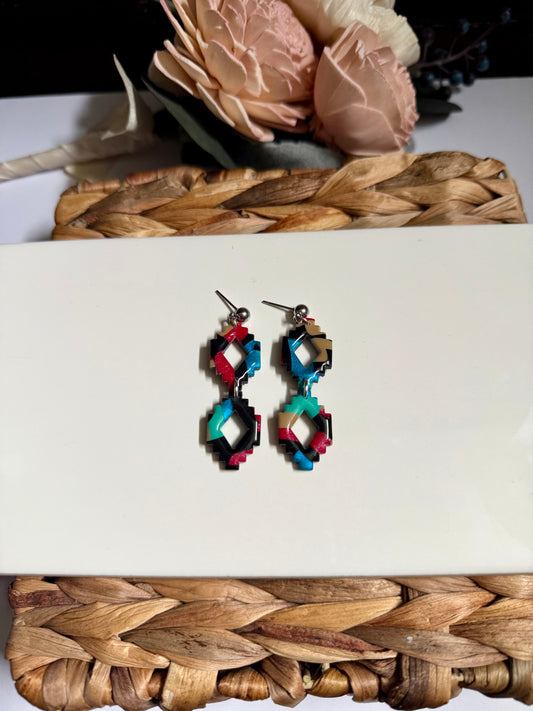 11 Serape Dangle