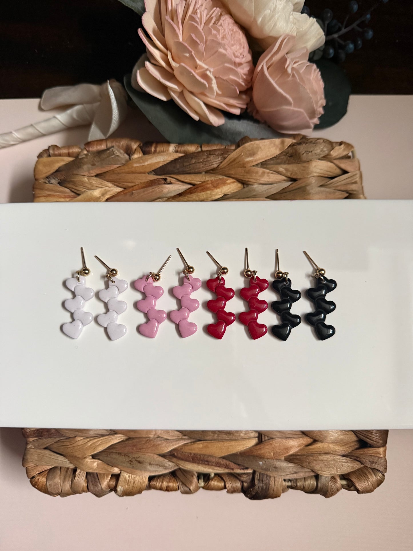 Tiered Heart Dangle
