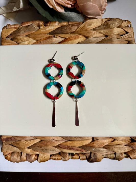 10 Serape Dangle