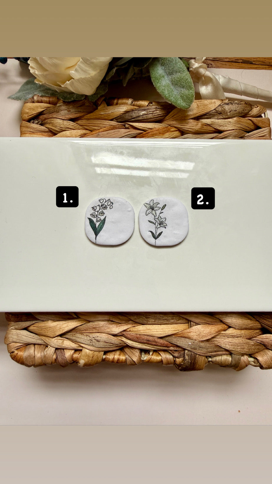 May Birth Flower Magnet