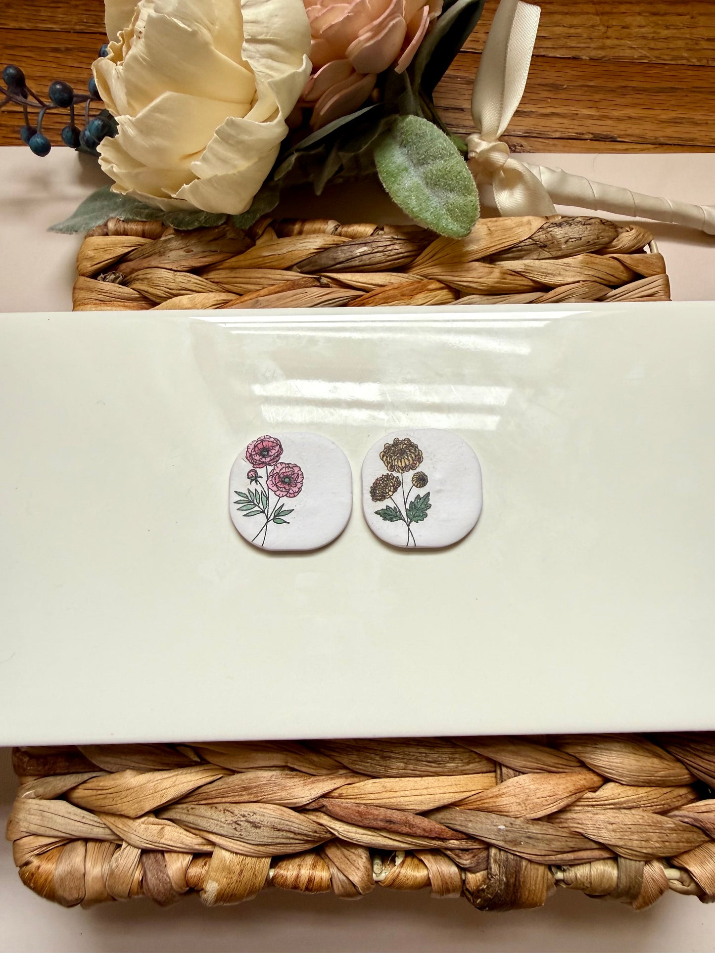 November Birth Flower Magnet