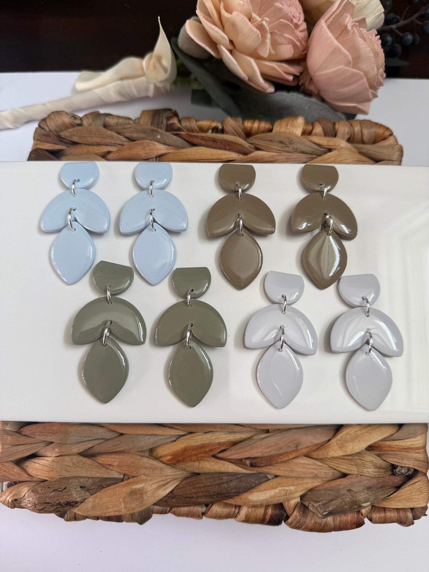 Statement Petal Dangle