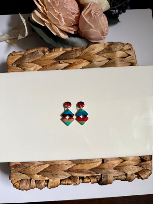 15 Serape Dainty Dangle