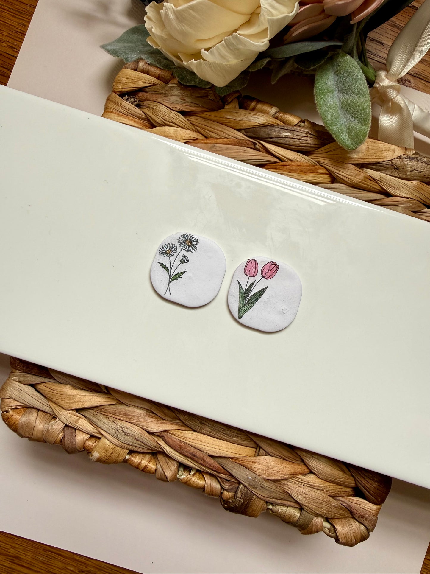 April Birth Flower Magnet