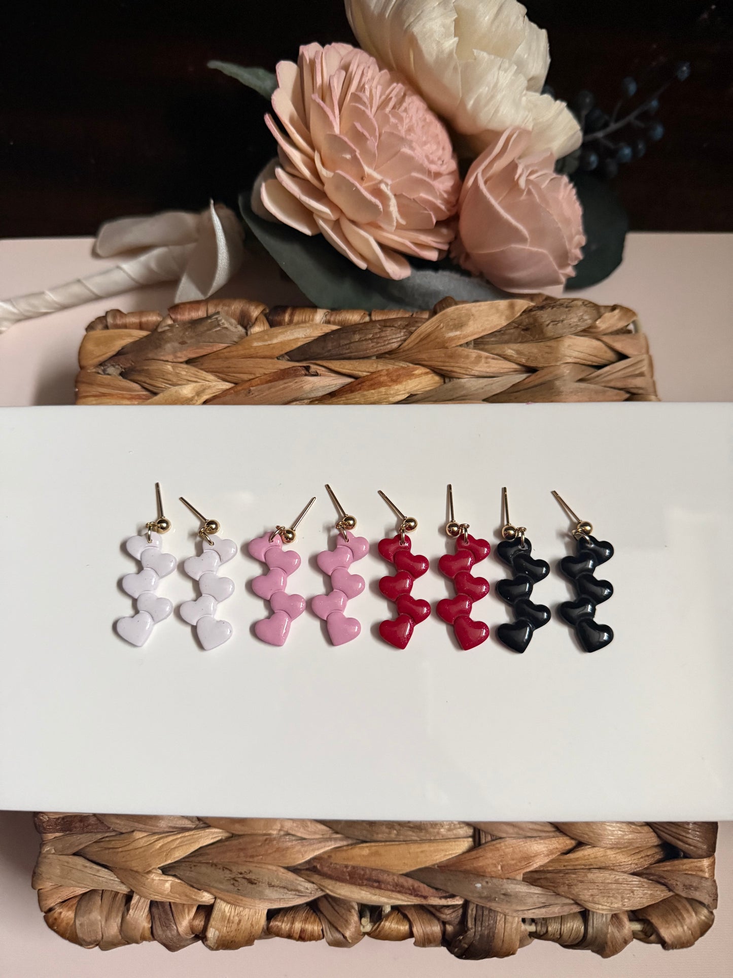 Tiered Heart Dangle