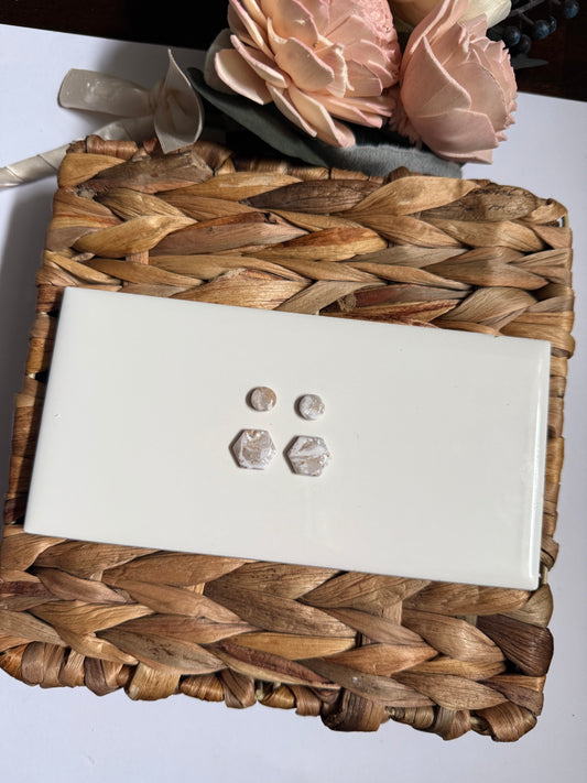 Signature Marble Stud Pack